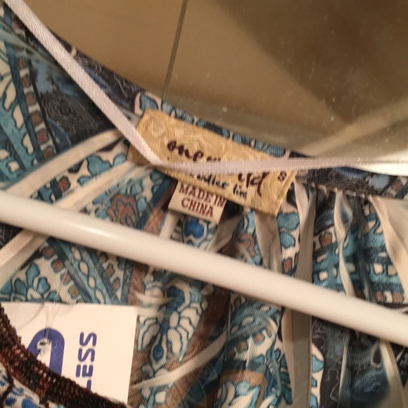 NWT One world blouse tank sleeveless top  shirt S - Picture 5 of 8